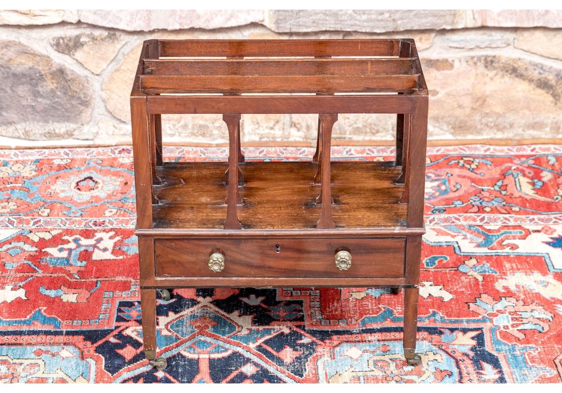 Antique English Mahogany Canterbury for Restoration 4