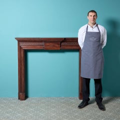 Antique English Mahogany Fireplace