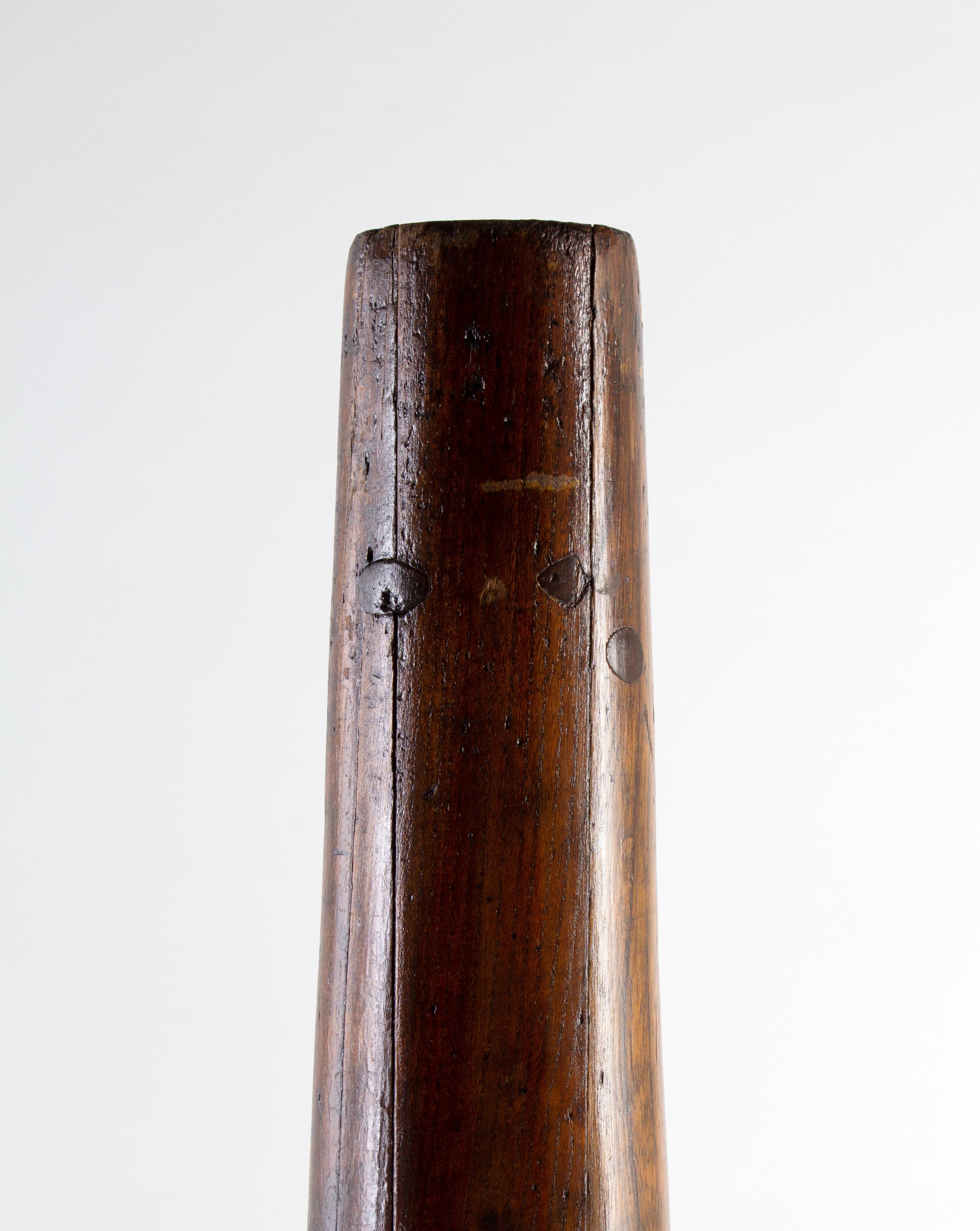 Anglais Antique goupille d'engrenage en acajou anglais en vente