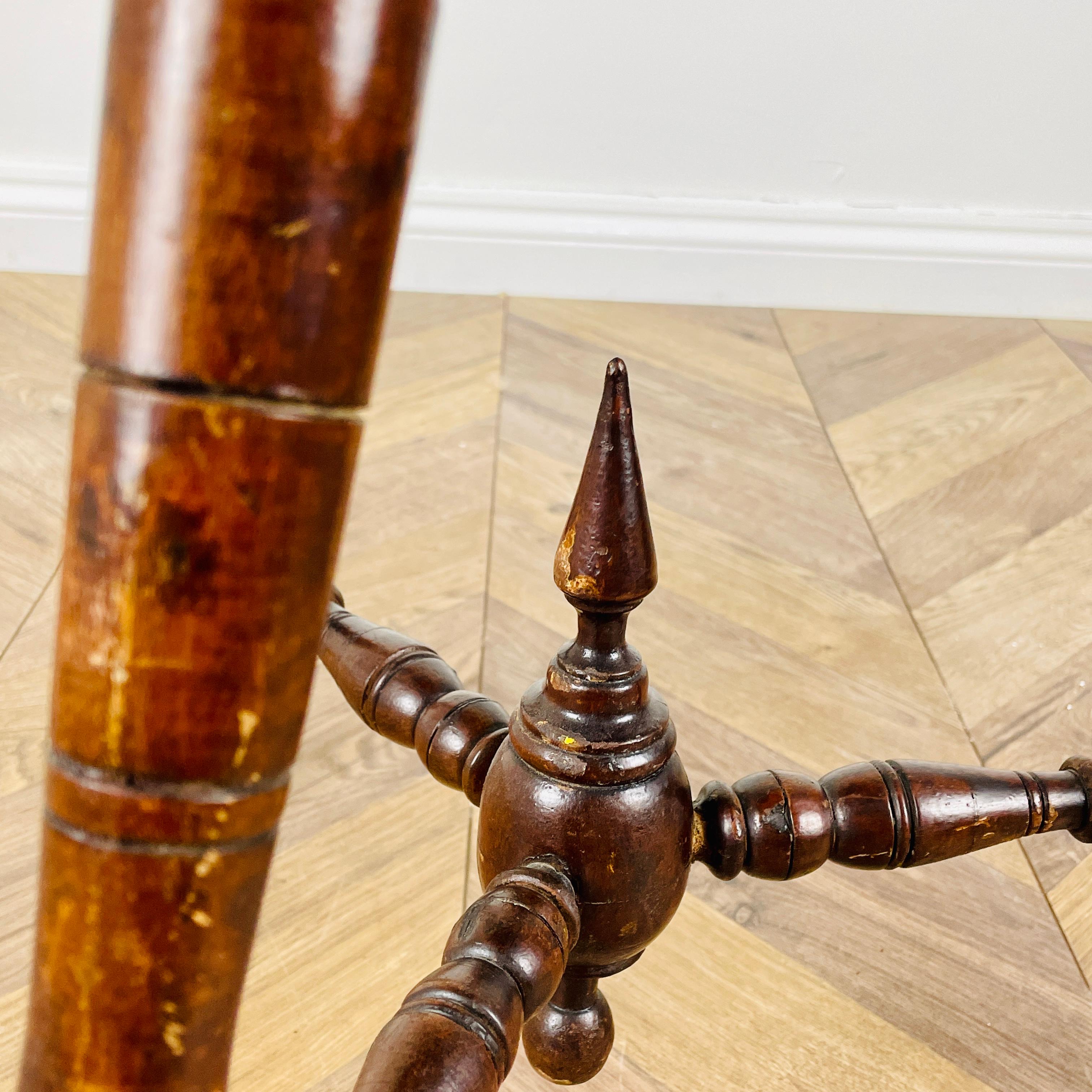 Antique English Mahogany Gypsy Table, 19th Century 1
