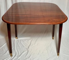 Ancienne table anglaise de Pembroke en acajou
