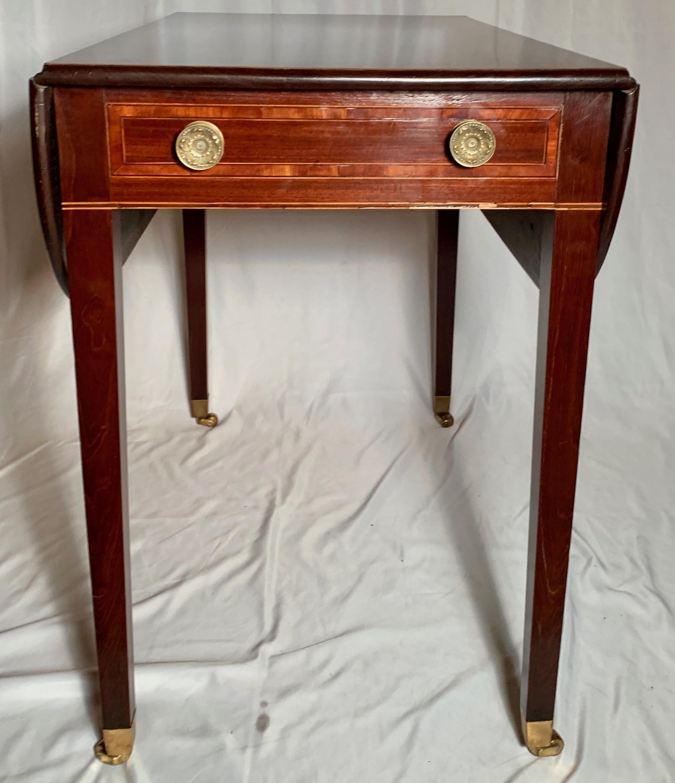 table en acajou ancienne