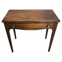 Antique English Mahogany Side Table