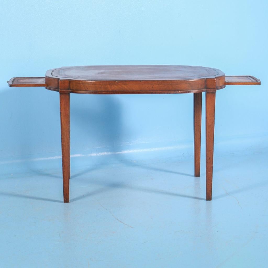 20th Century Antique English Mahogany Side Table or Small Coffee Table, circa 1940