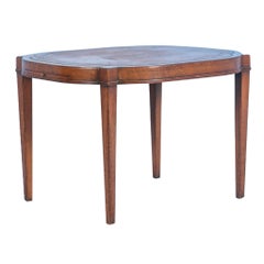 Vintage English Mahogany Side Table or Small Coffee Table, circa 1940