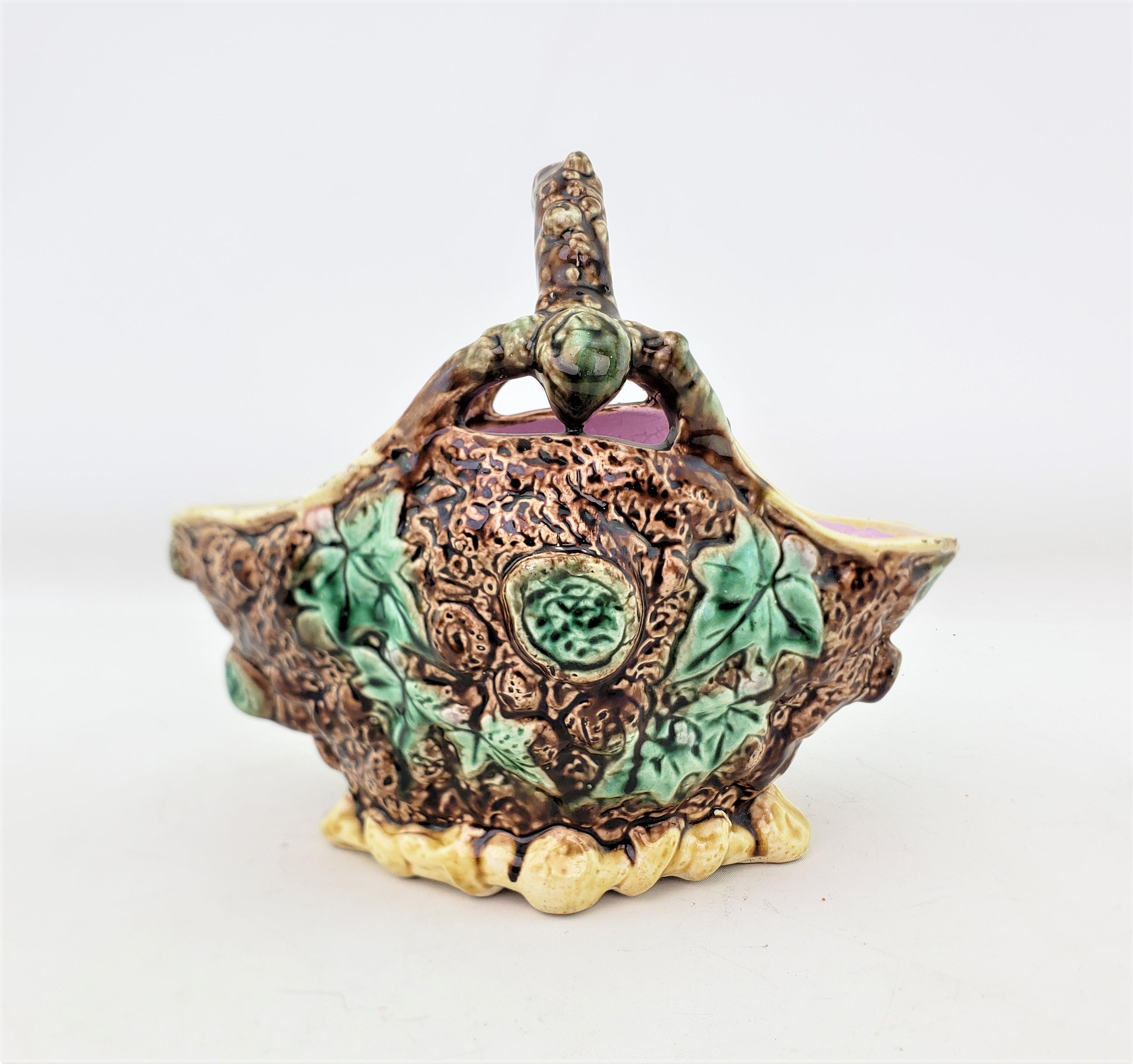 majolica basket