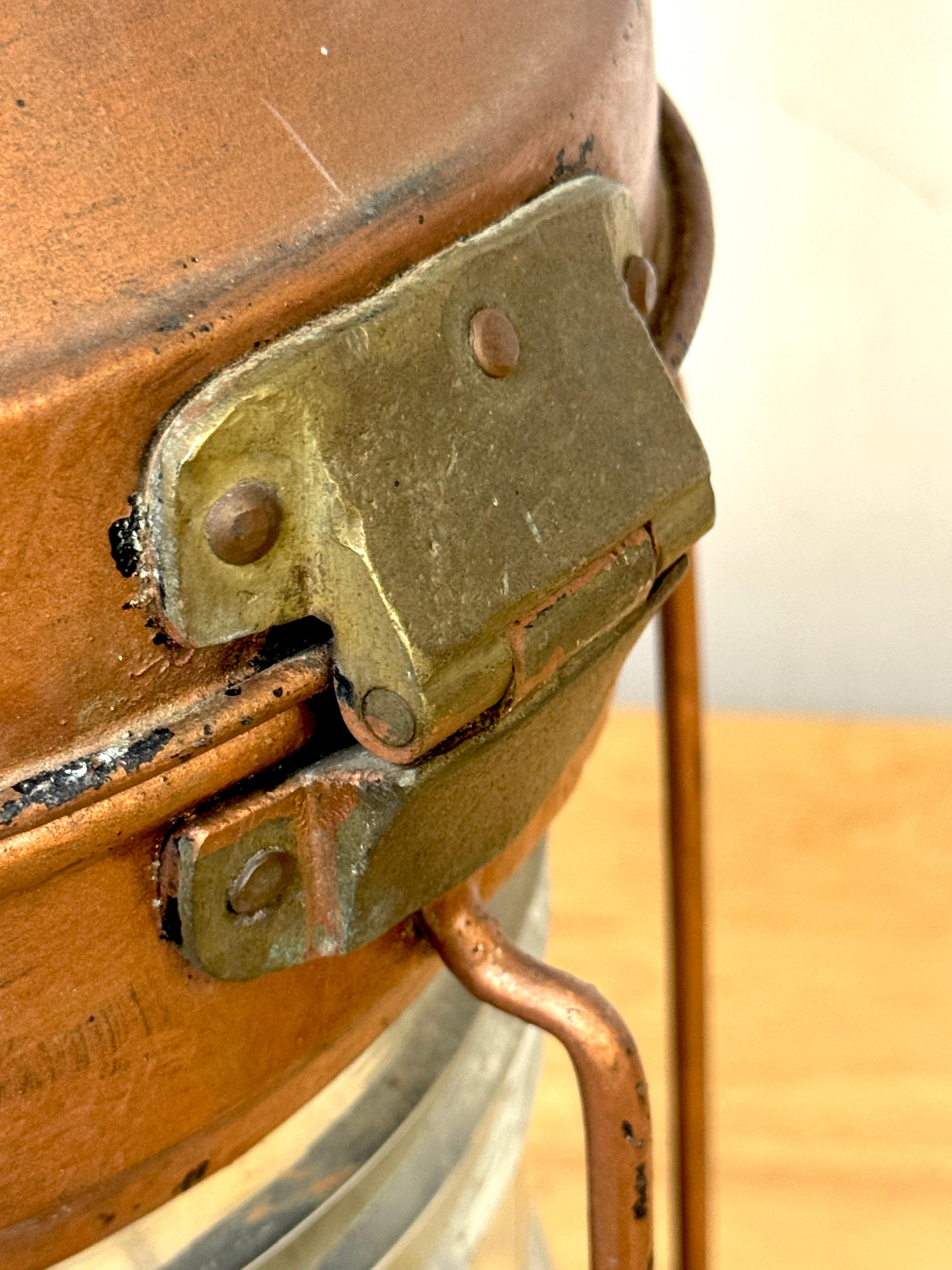 Antique English Maritime Lantern 
