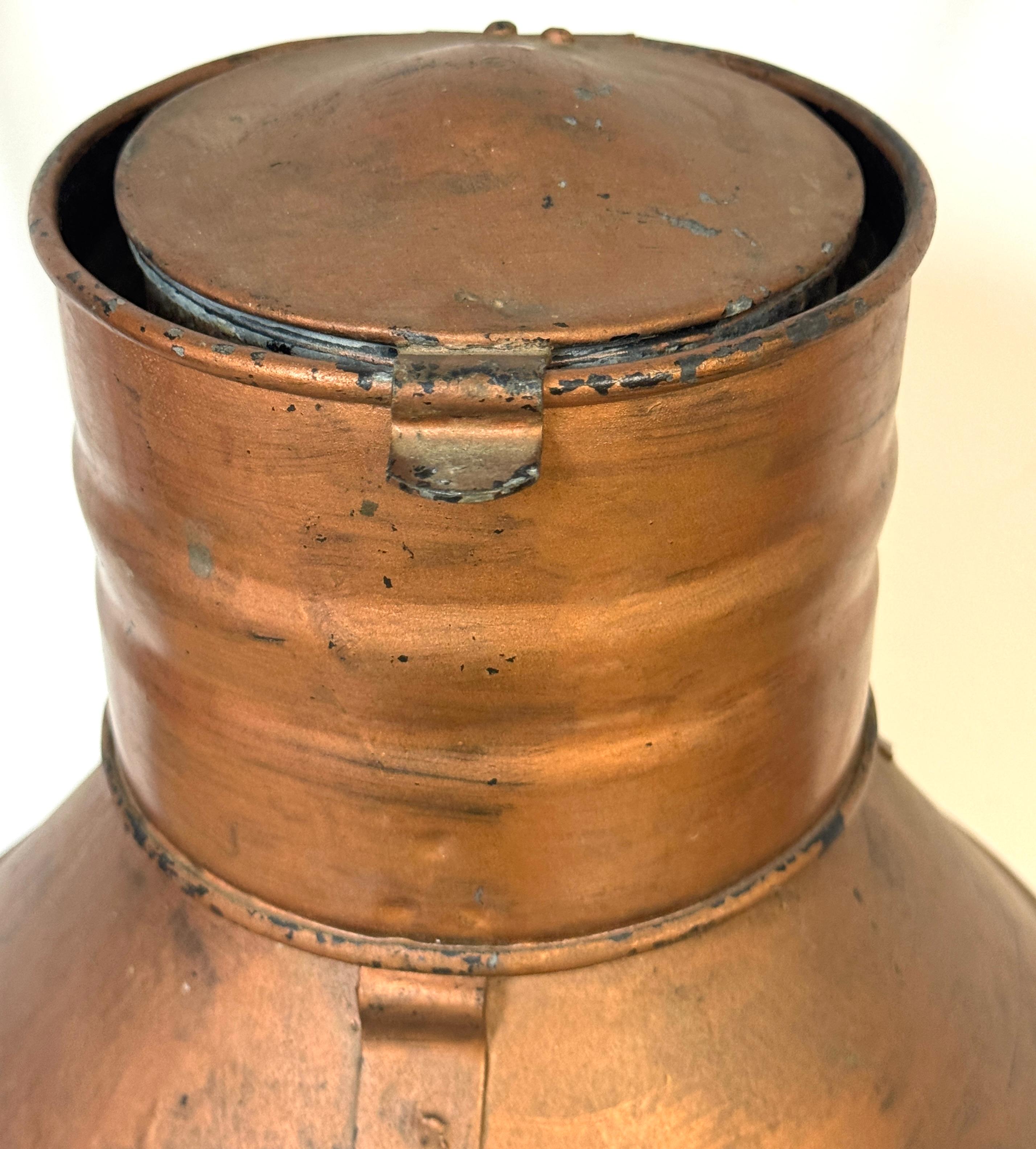 Antique English Maritime Lantern 