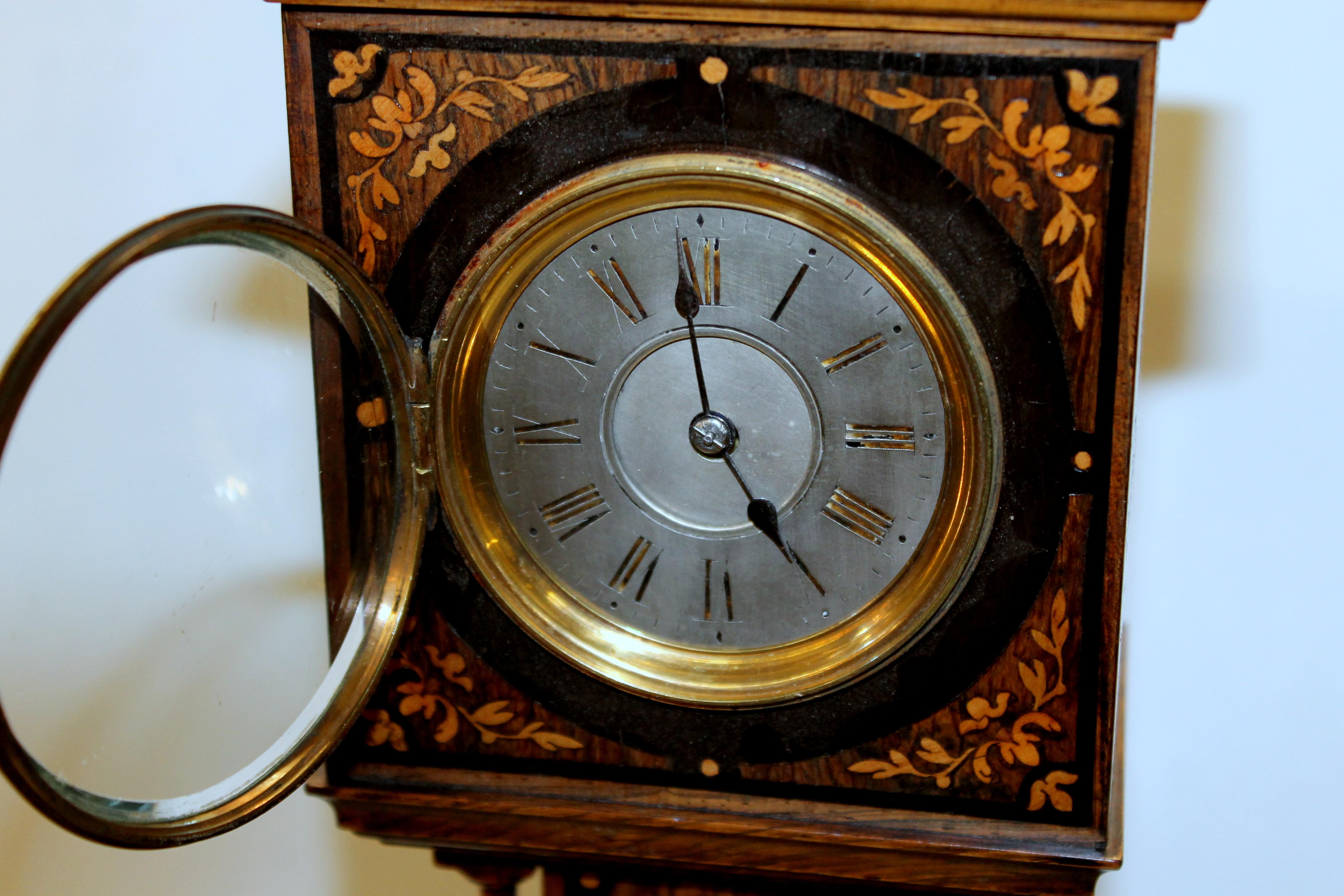 antique miniature longcase clocks