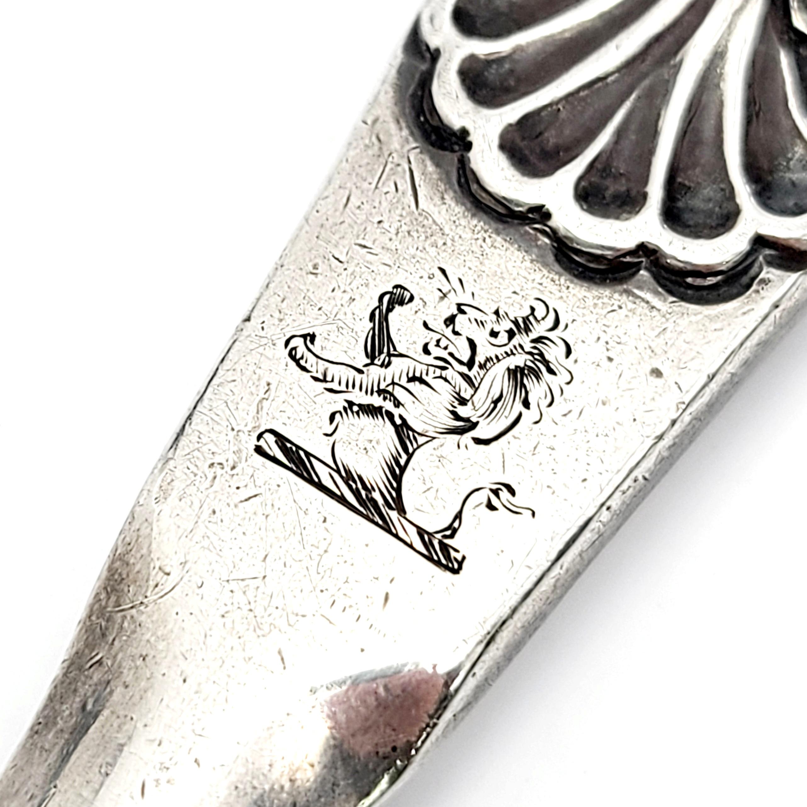 antique silver letter opener