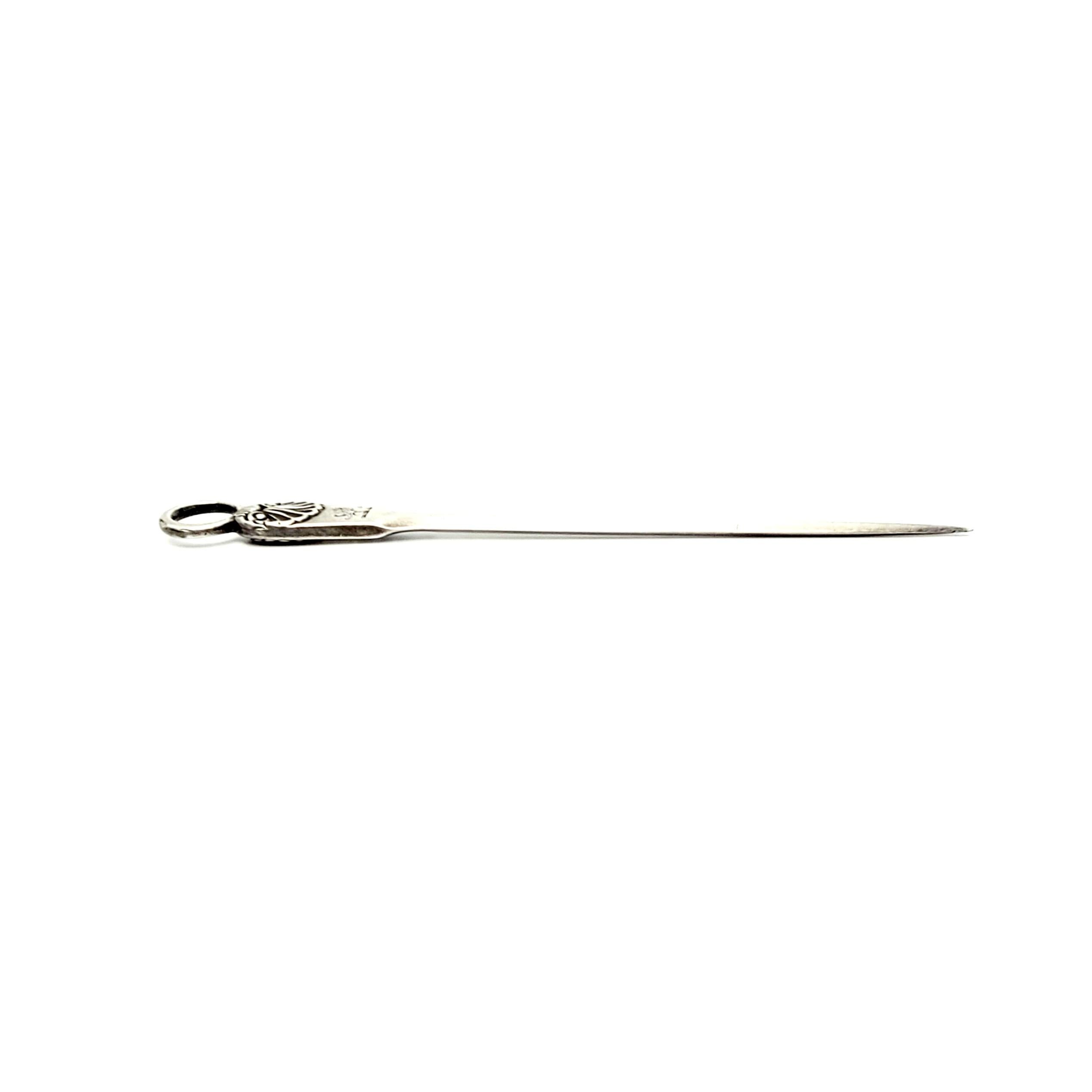 19th Century Antique English Mary Chawner Sterling Silver Letter Opener/Skewer