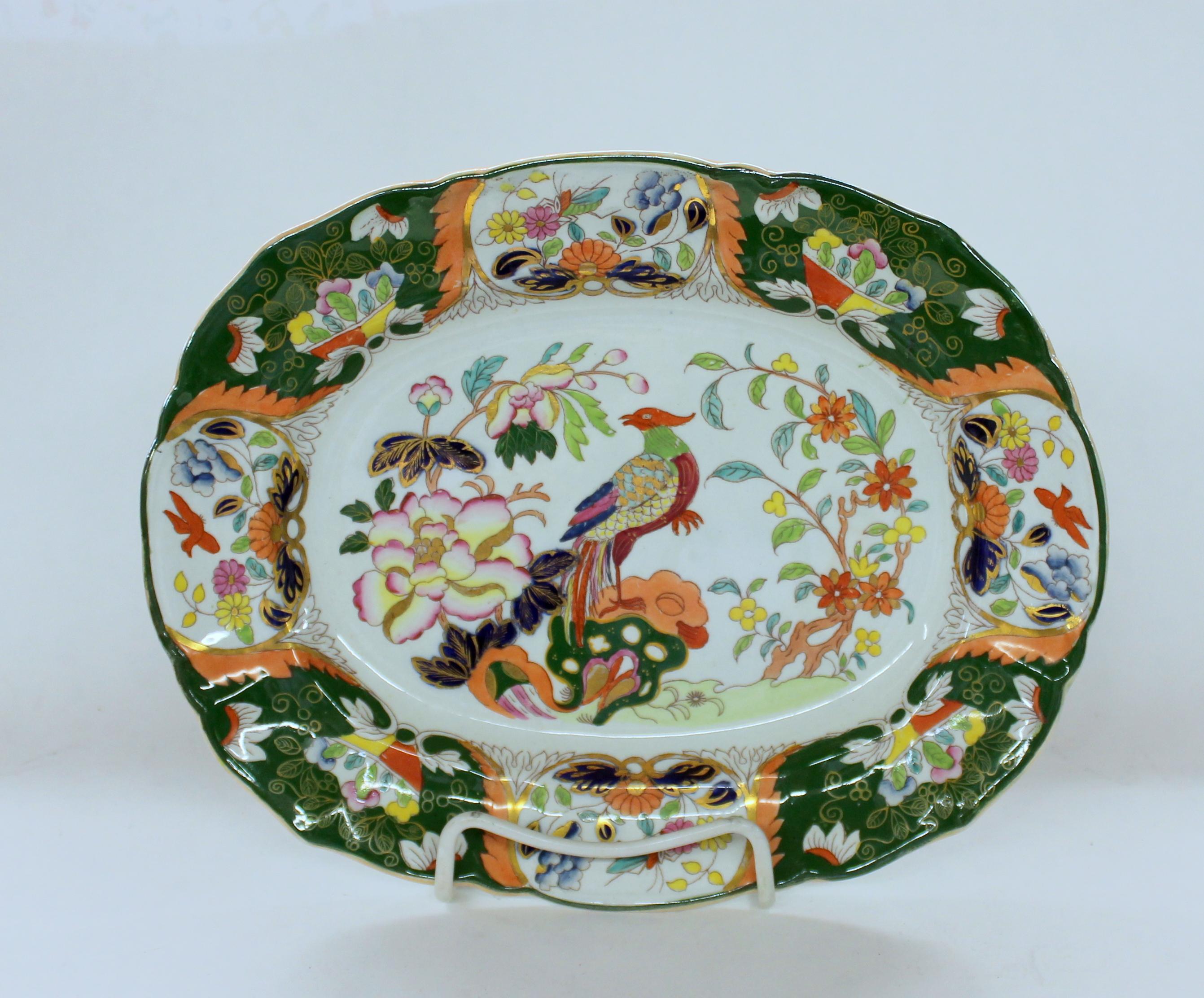 Superb antique English Mason's Ironstone 