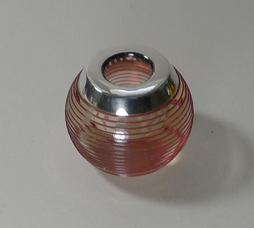 Antique English Match Strike, Sterling Silver, 1902 2
