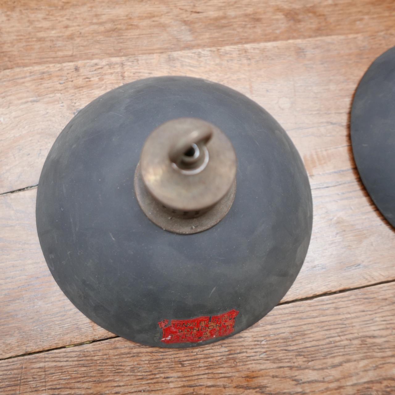 Antique English Mercury Glass Pendant Lights '4' 3