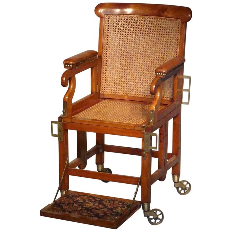 Antique English Military Campaign Chair For Sale at 1stdibs