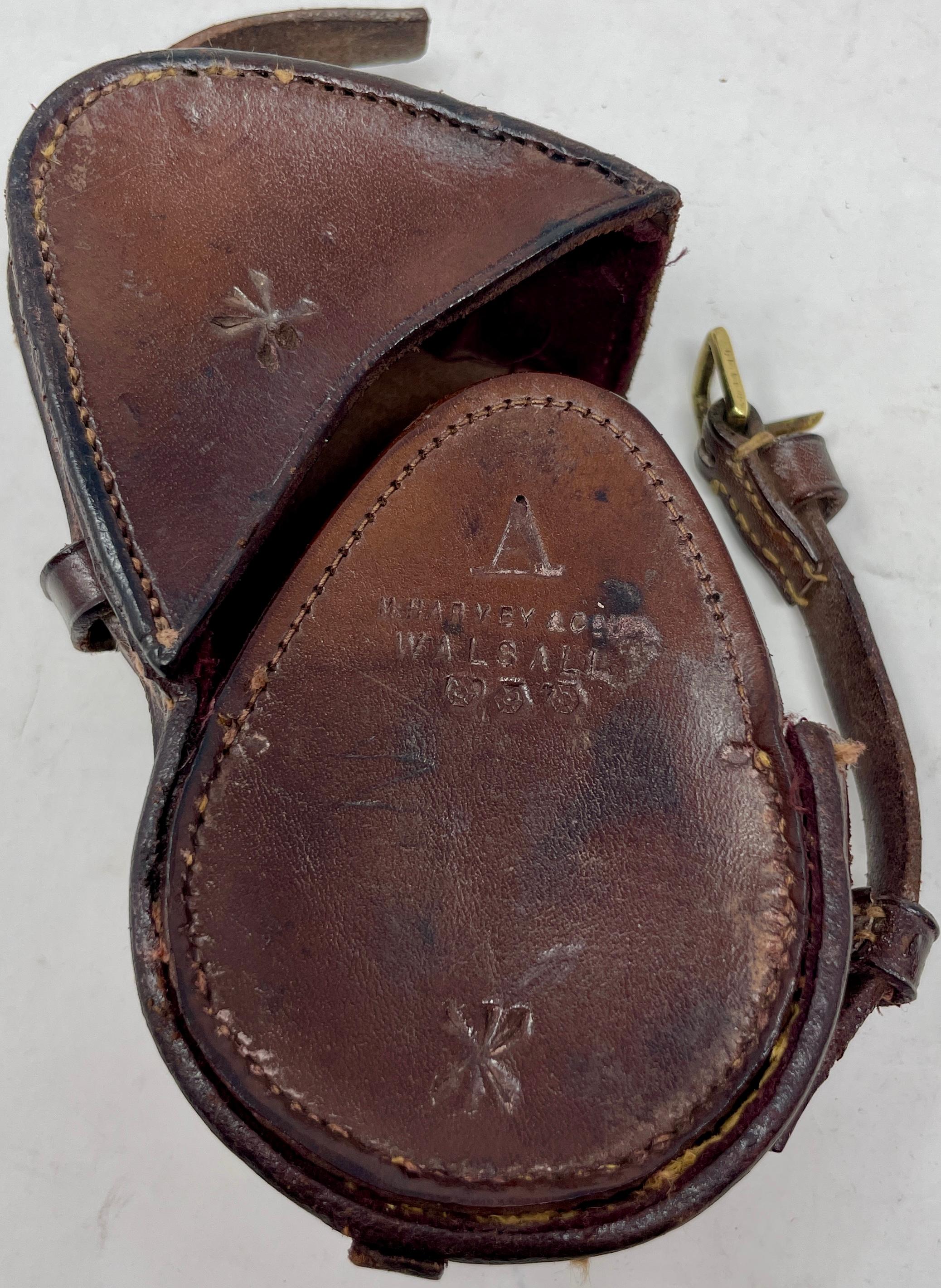 Antique English Military Short & Mason LTD Prismatic Compass in Case c. 1920-30 3