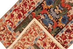 Antique English Needlepoint Rug