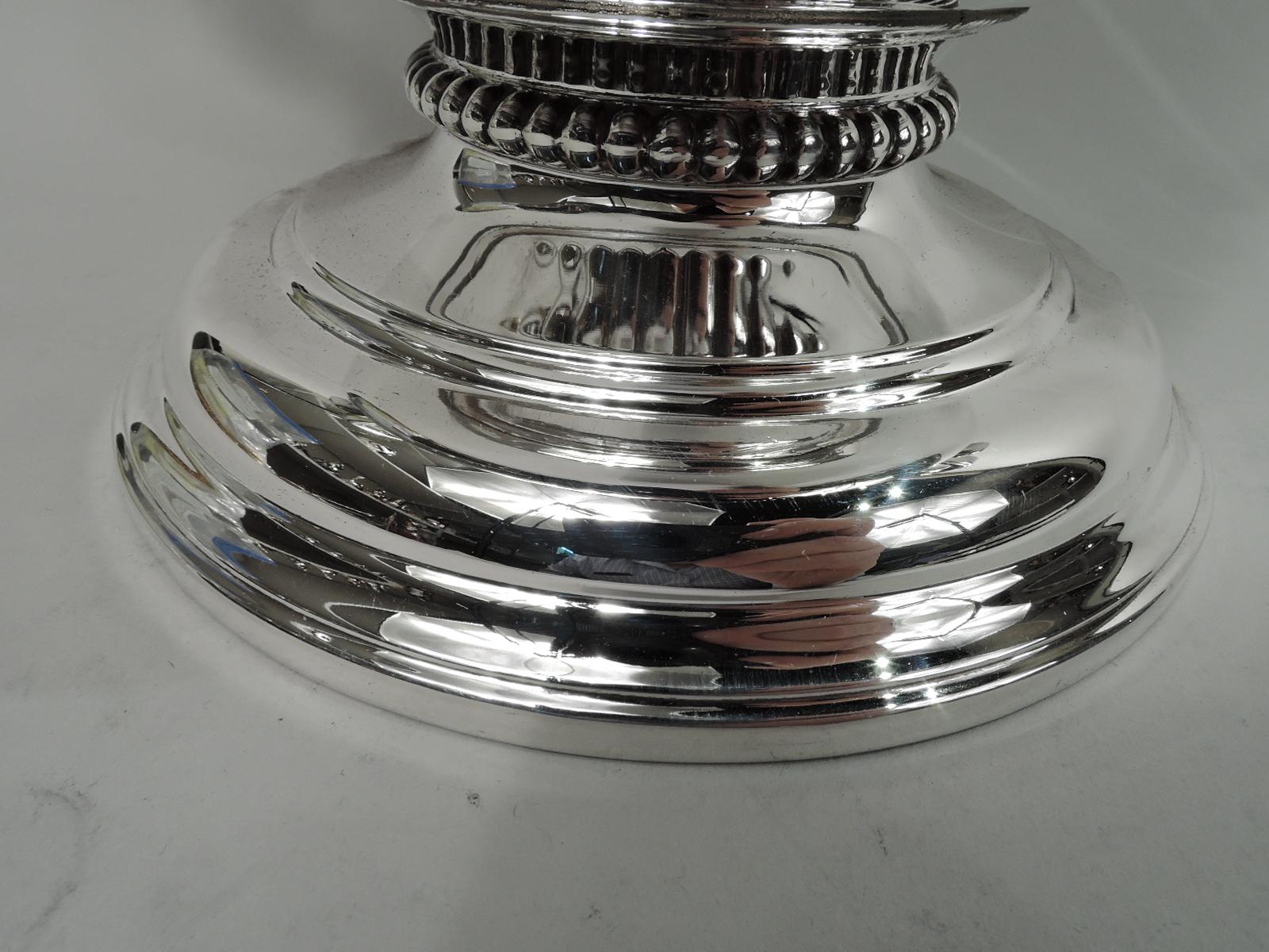 Antique English Neoclassical Sterling Silver Trophy Cup 4