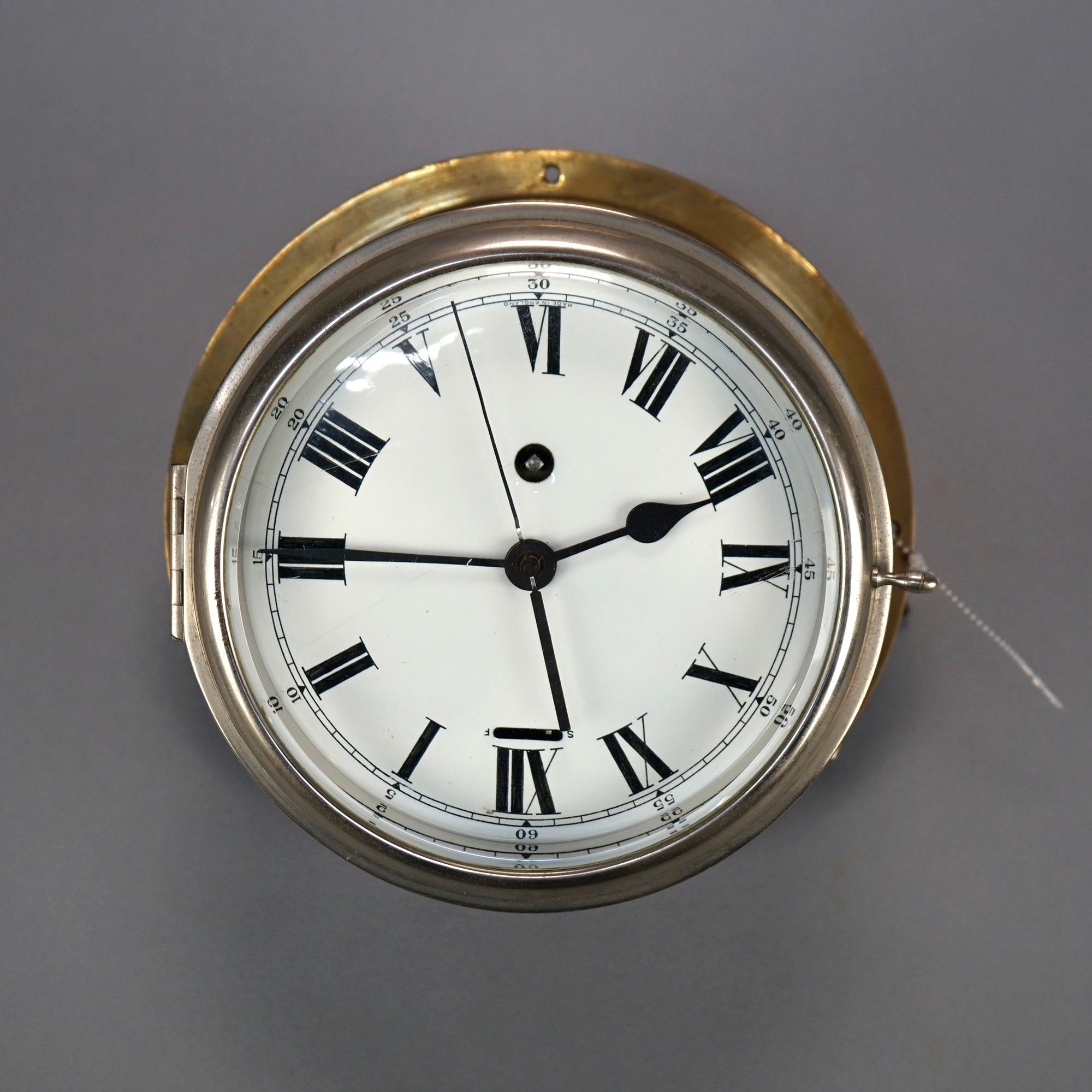 antique ship clock