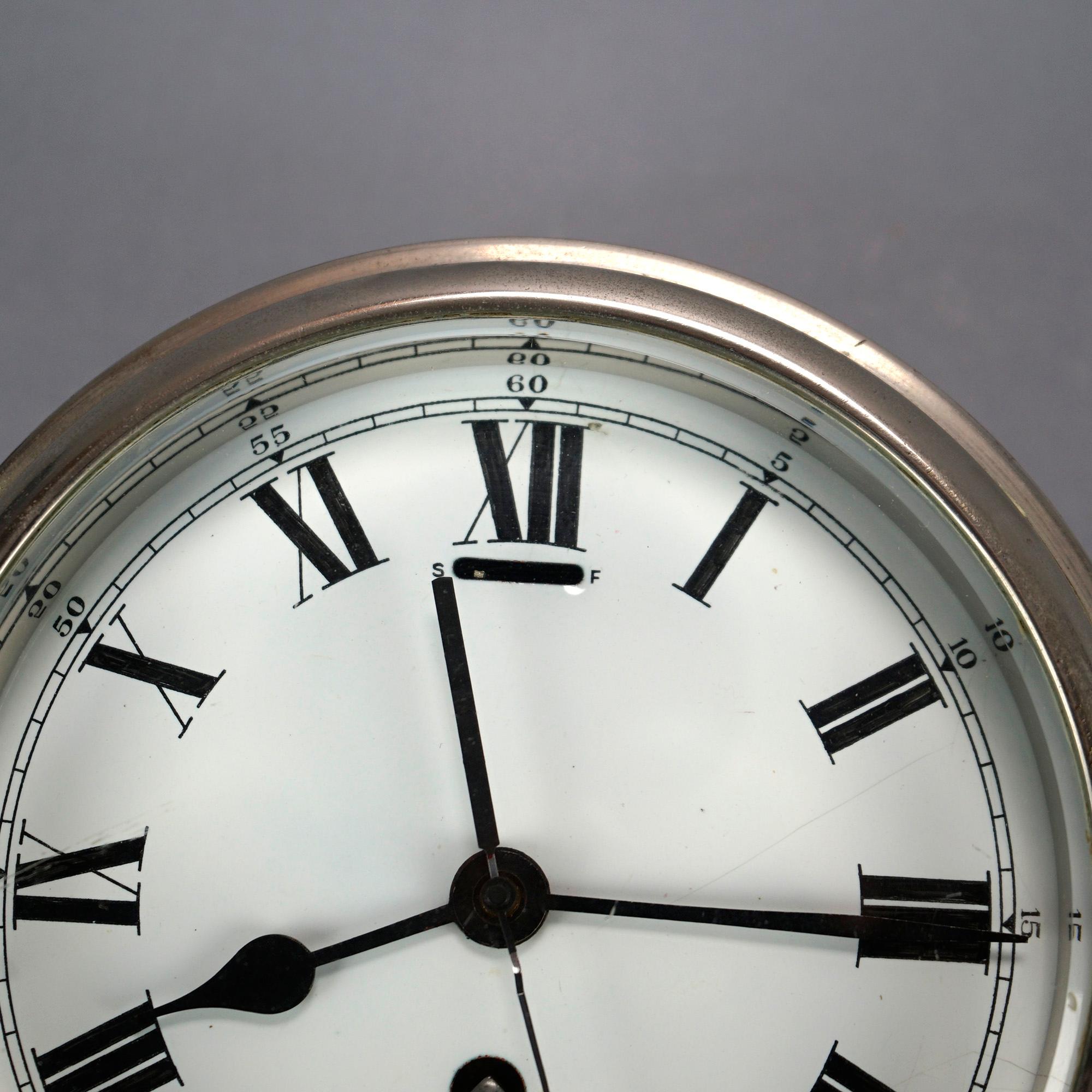 antique ships clock