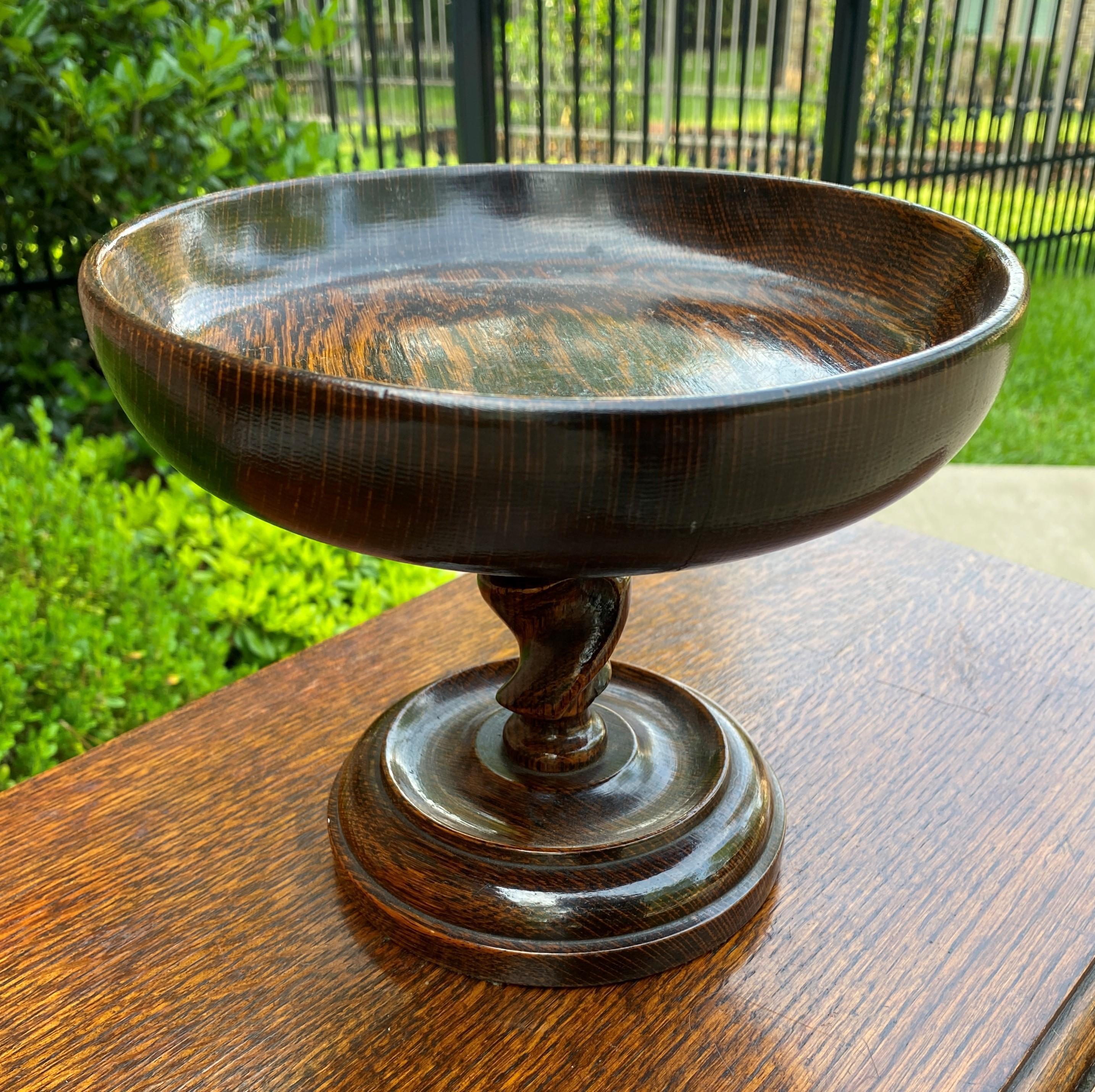 antique pedestal bowl