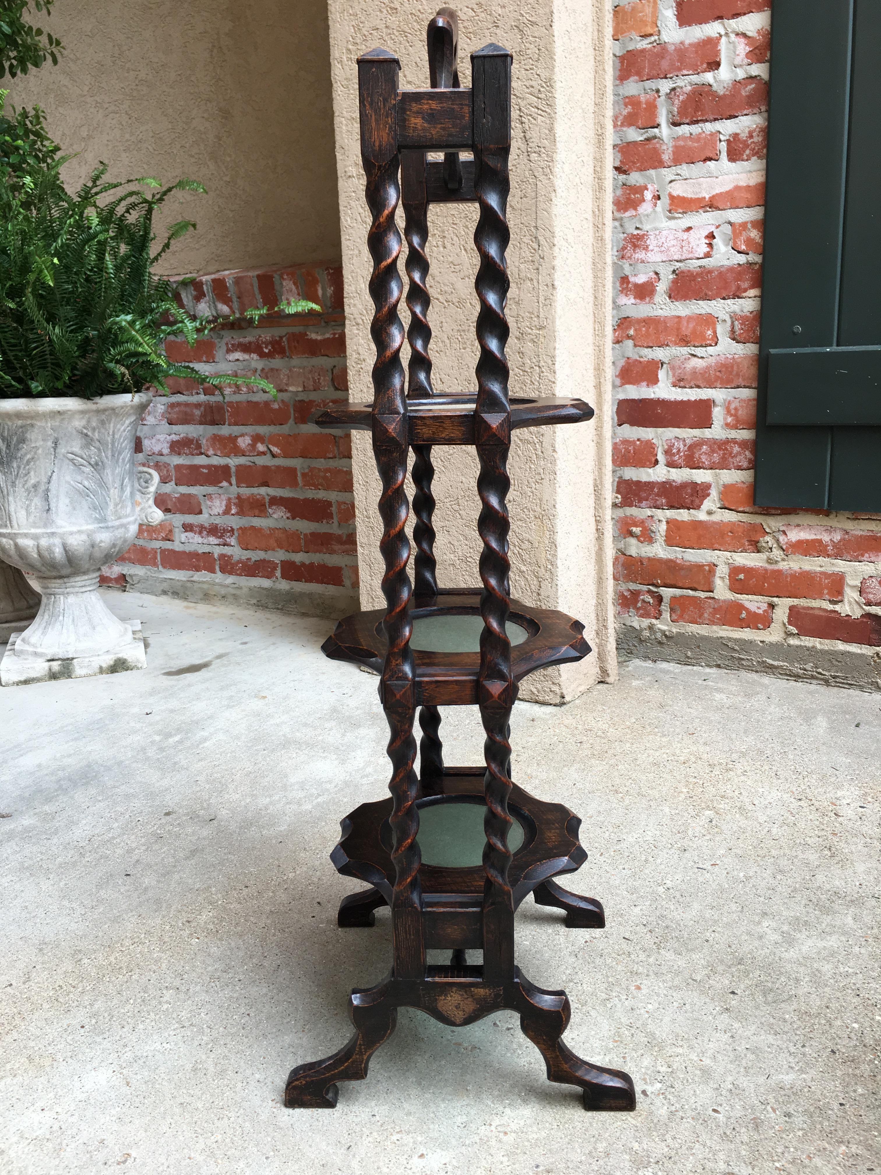 antique pie stand