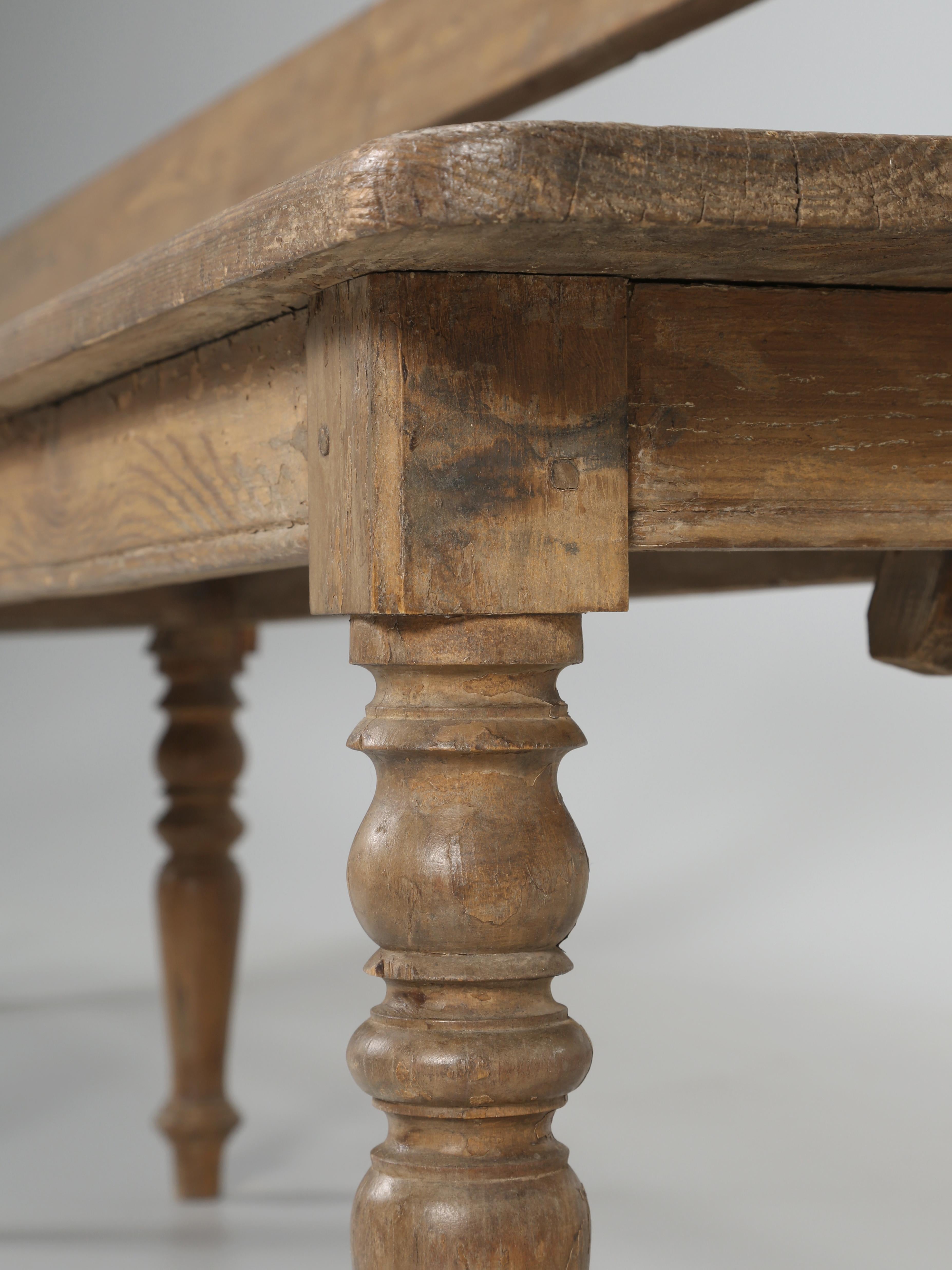 Antique English Oak Bench Comfortable Great Patina Original Finish Late 1800's 10