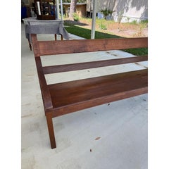 Antique English Oak Bench