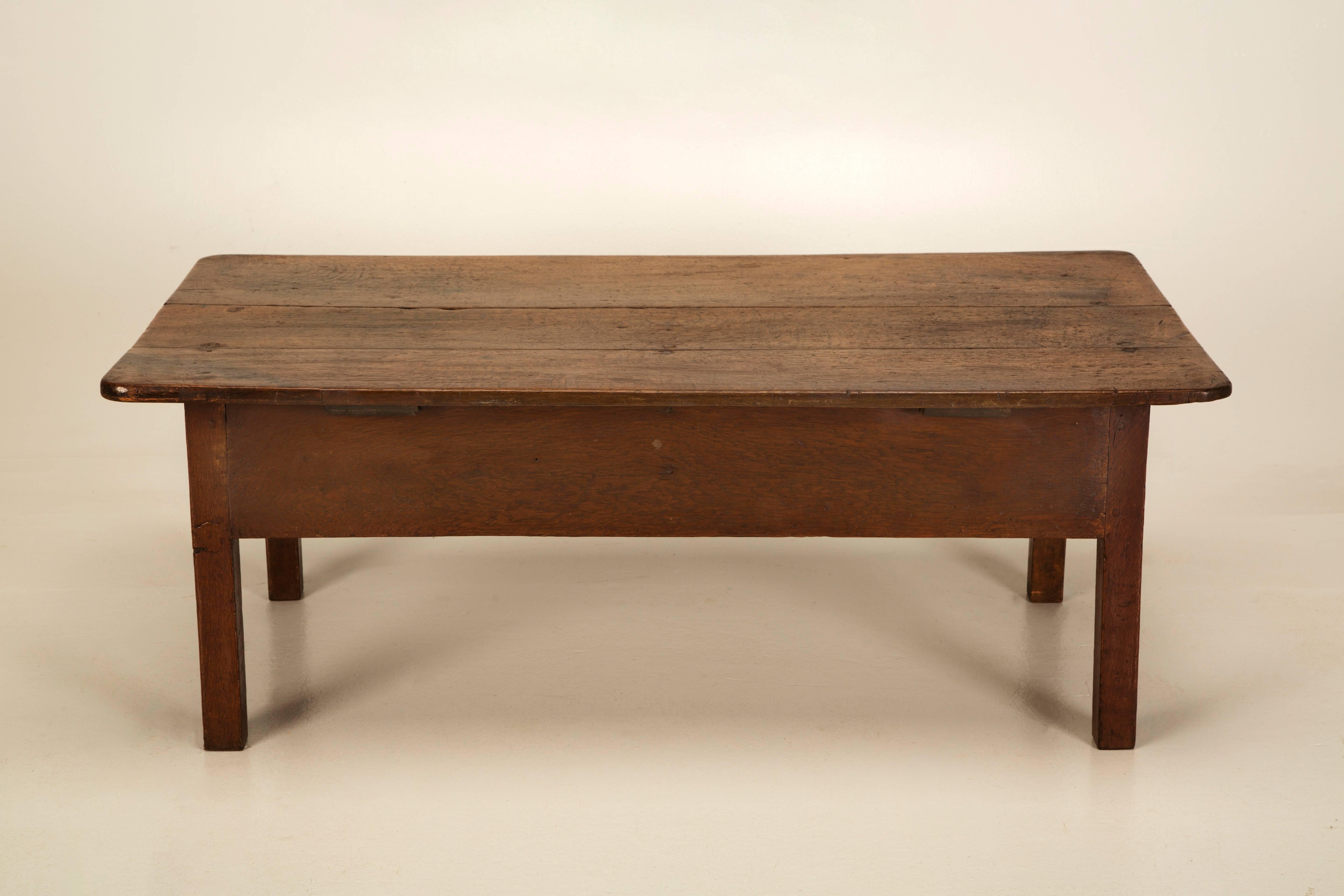 Antique English Oak Coffee or Cocktail Table 2