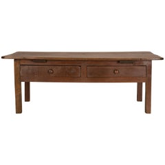 Antique English Oak Coffee or Cocktail Table