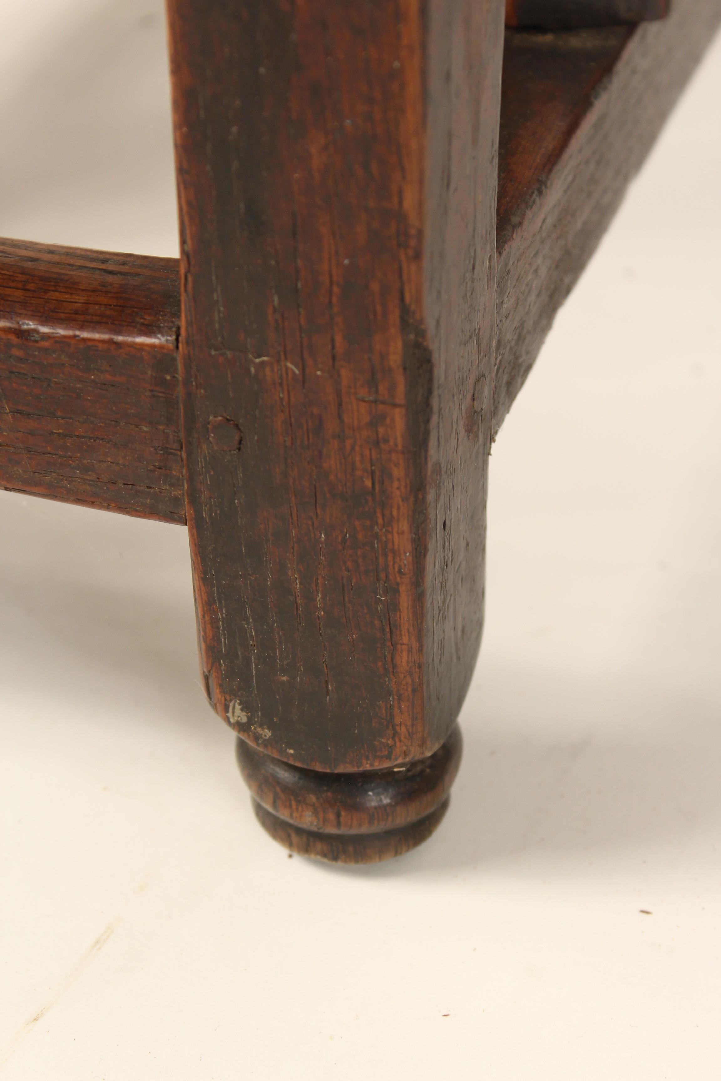 Antique English Oak Gate Leg Table 6