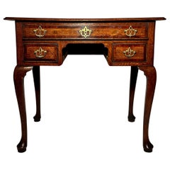 Antique English Oak Lowboy circa 1880