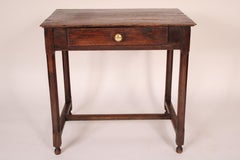 Antiker englischer Oak Beistelltisch