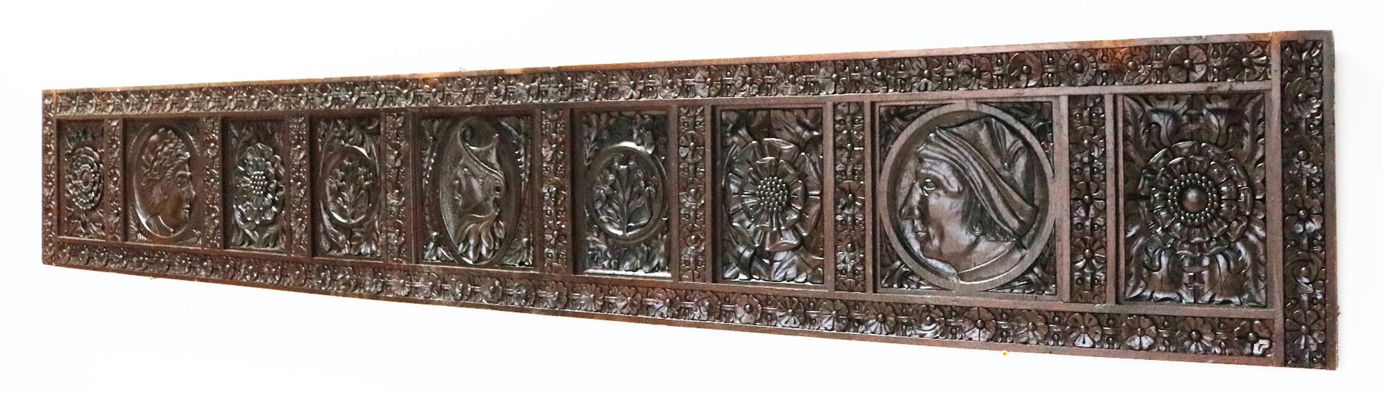 Antique English Oak Panel 3