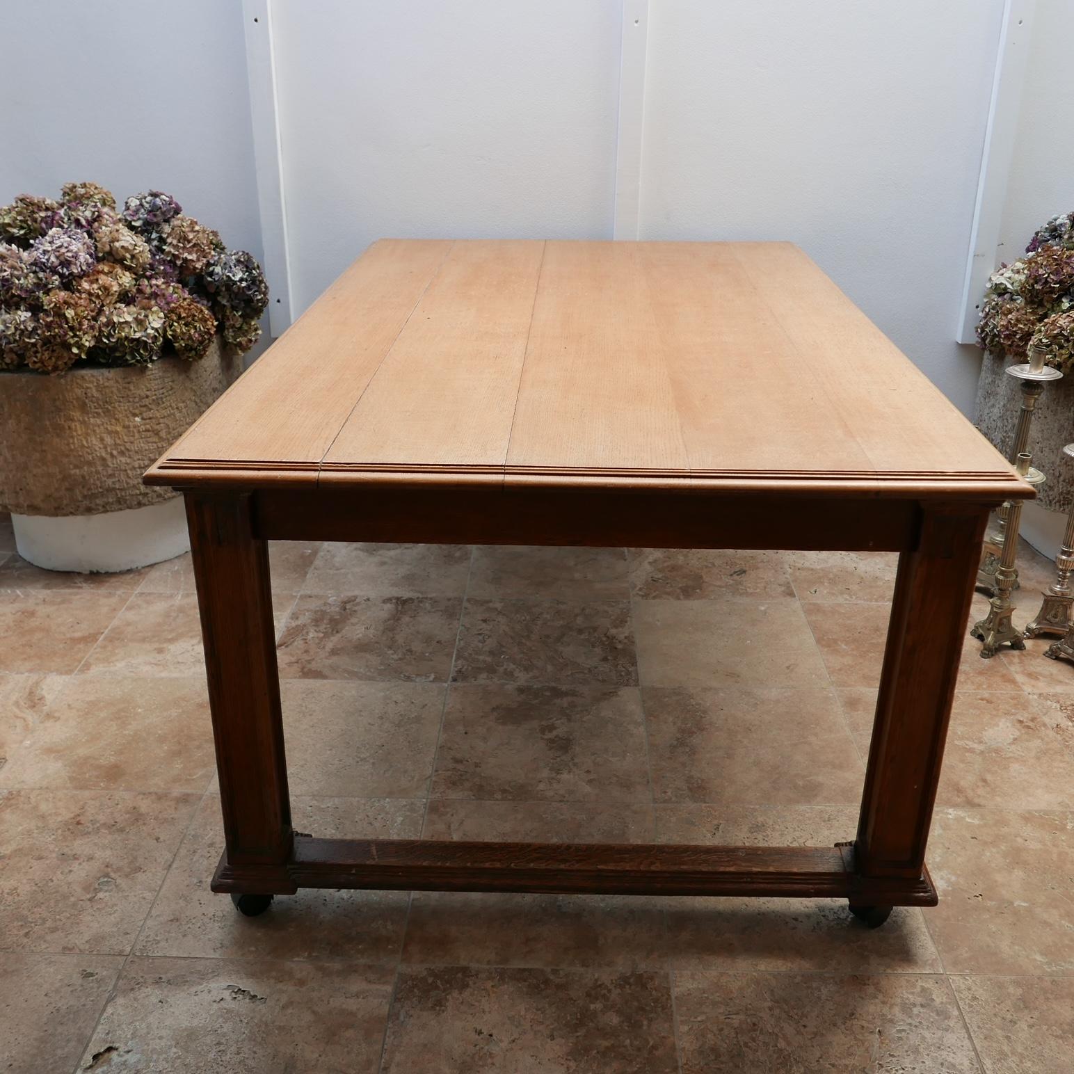 refectory table antique