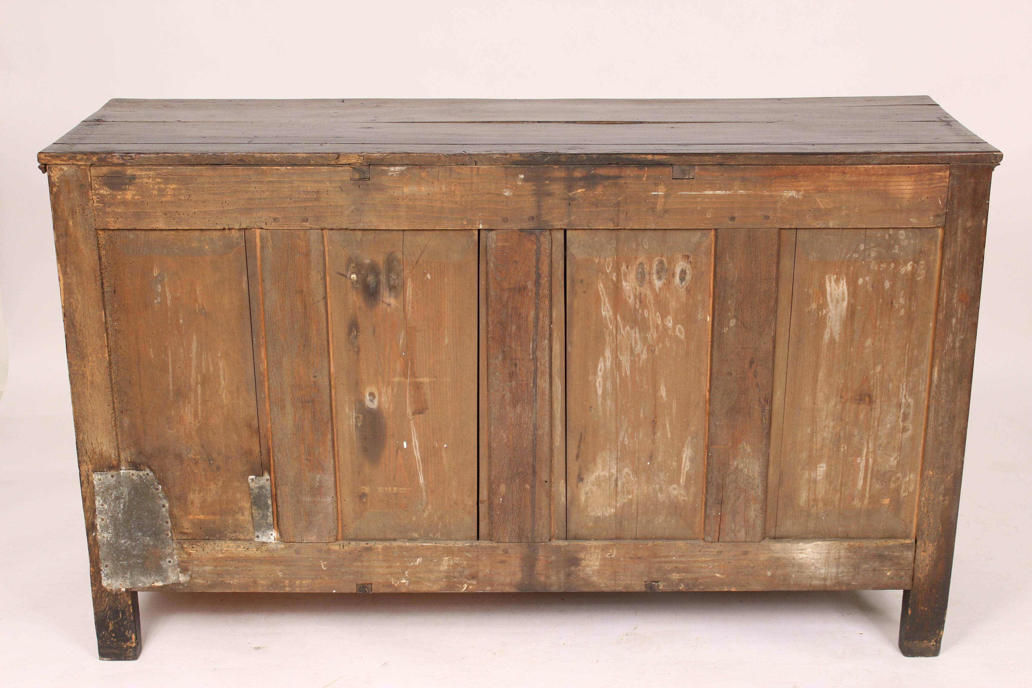 Antique English Oak Sideboard 7