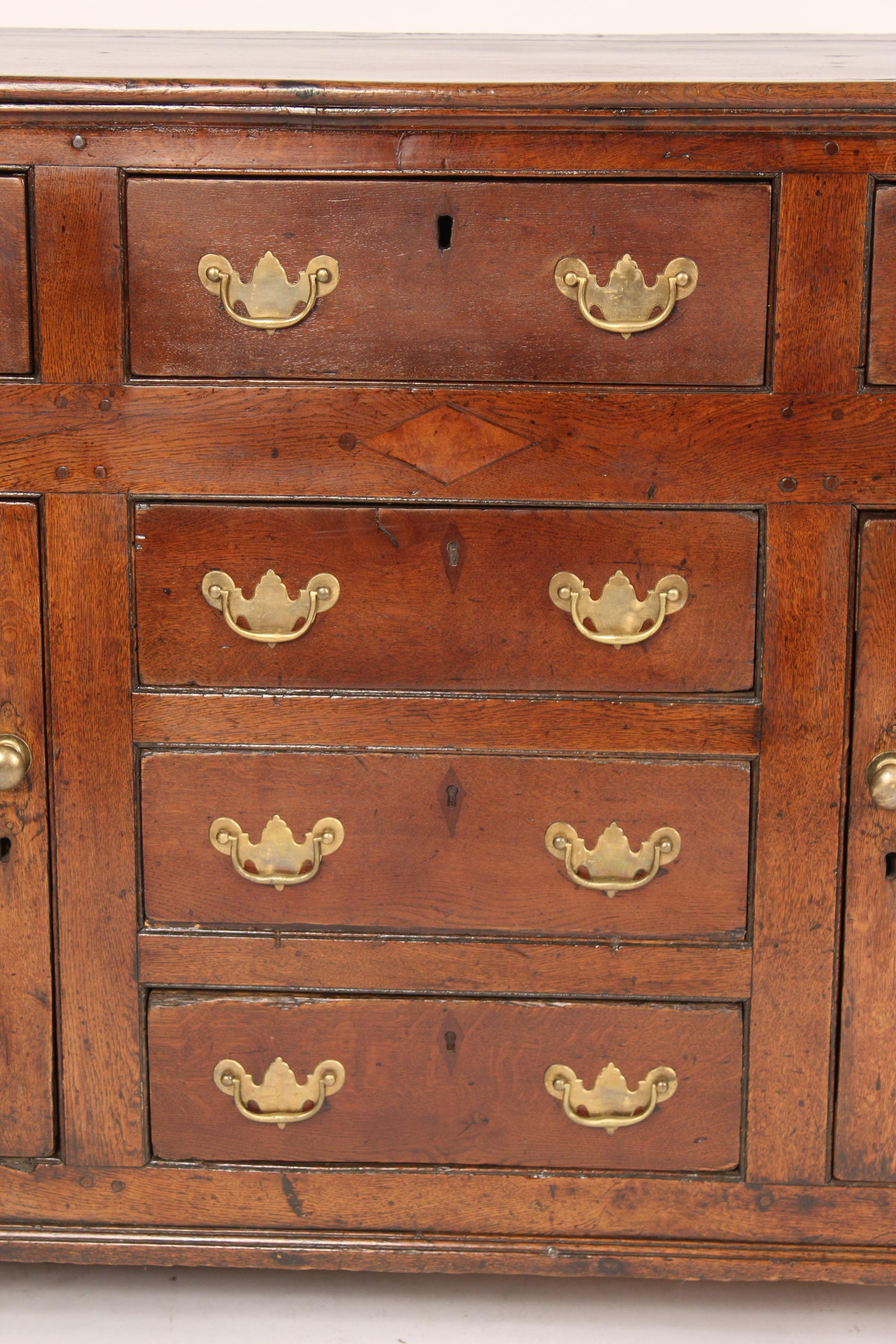 19th Century Antique English Oak Sideboard