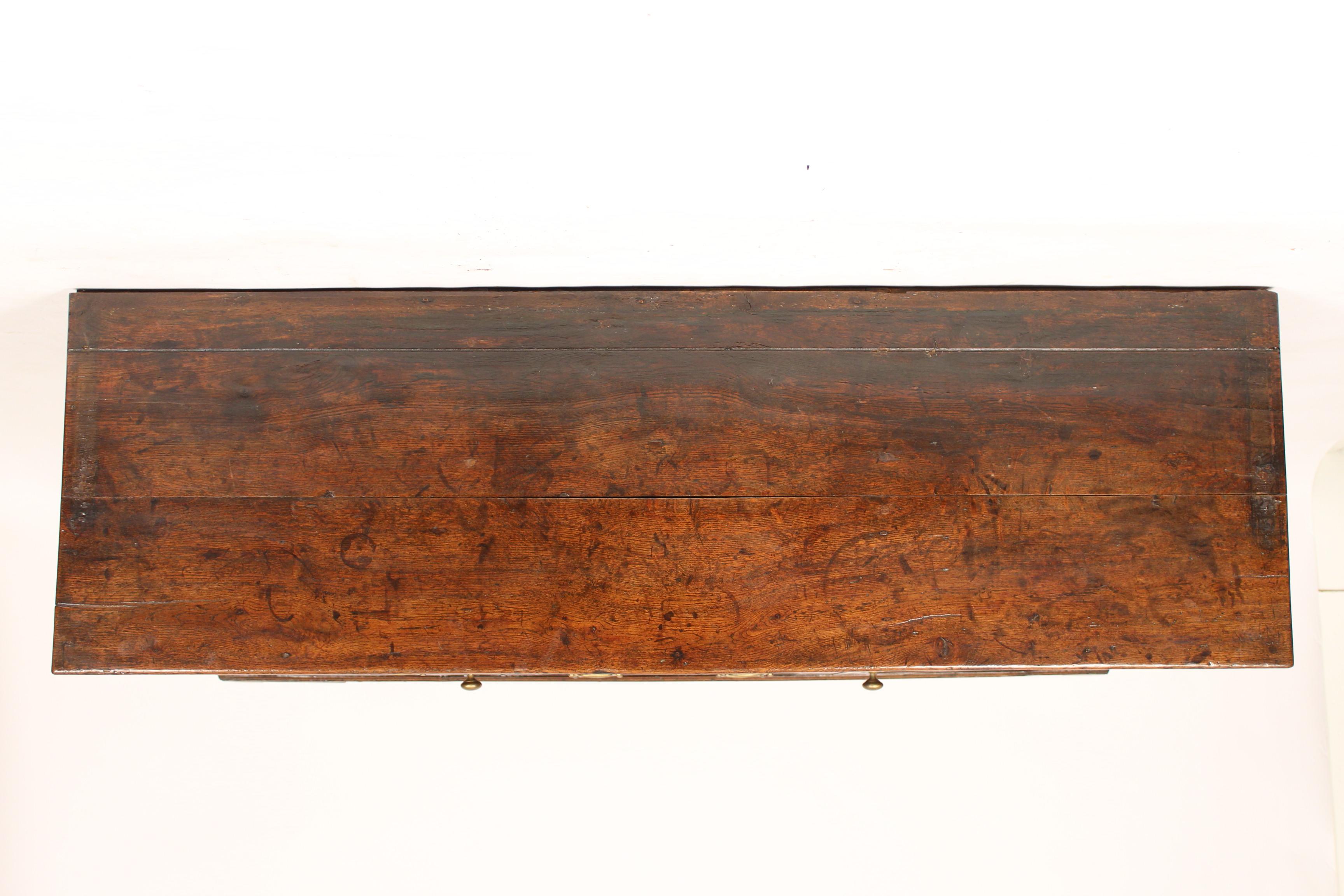 Antique English Oak Sideboard 1