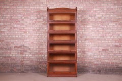 Antique English Oak Six-Stack Barrister Bookcase by Lebus, Circa 1890