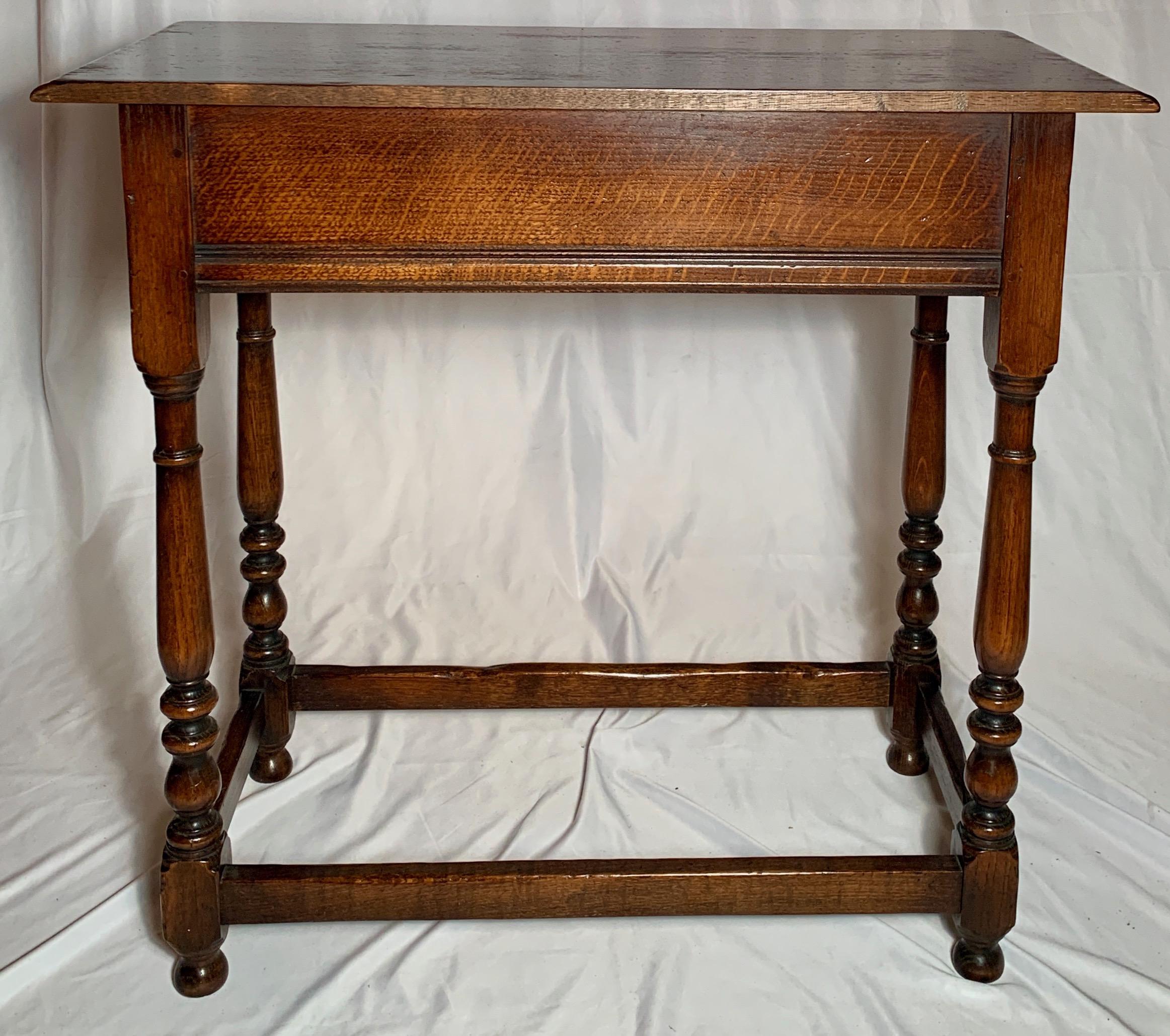 Antique English oak table, circa 1860.

 