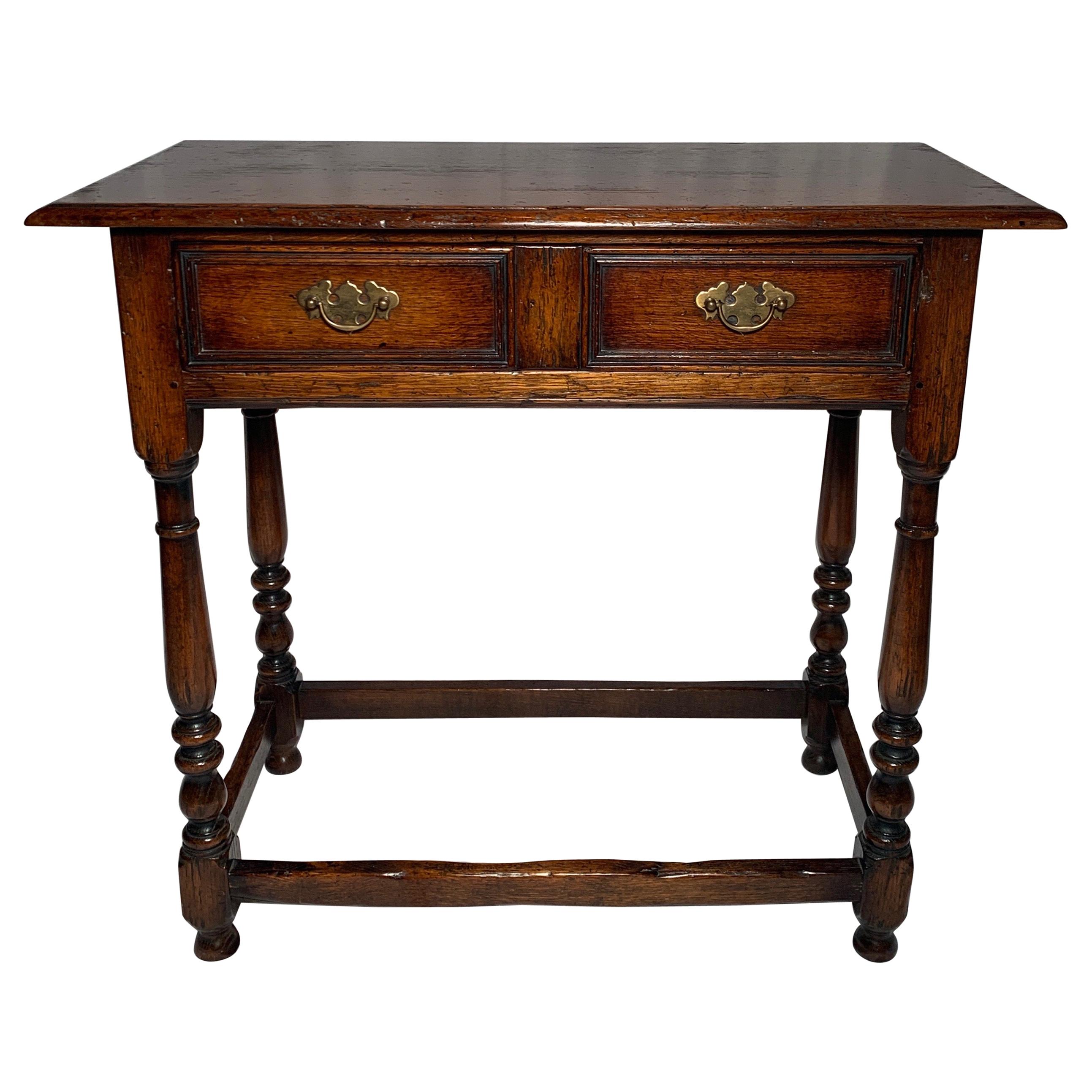 Antique English Oak Table, circa 1860