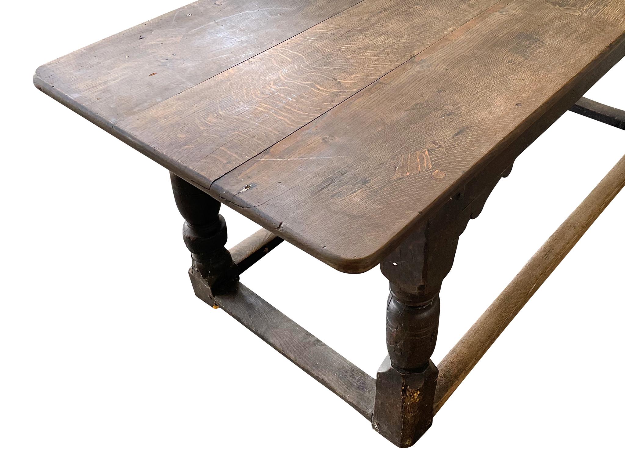 Antique English Oak Table 2