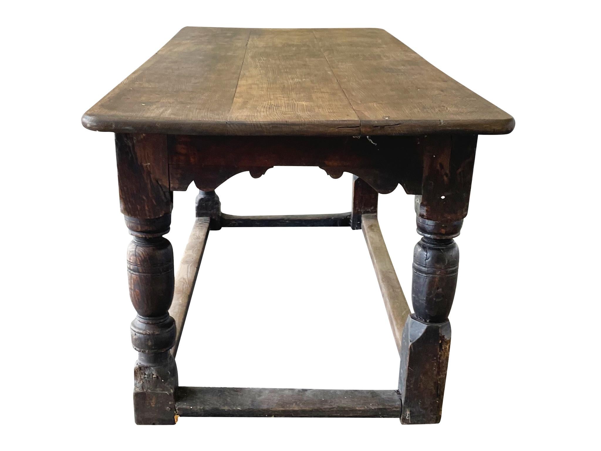 Antique English Oak Table 3