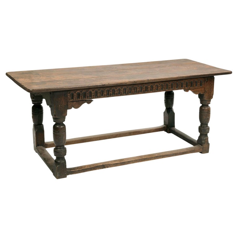 Antique English Oak Table For Sale at 1stDibs antique oak table for sale