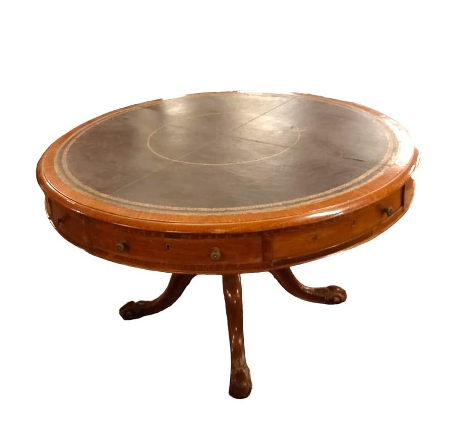 Antique English Oak Table from circa 1850. For Sale 1