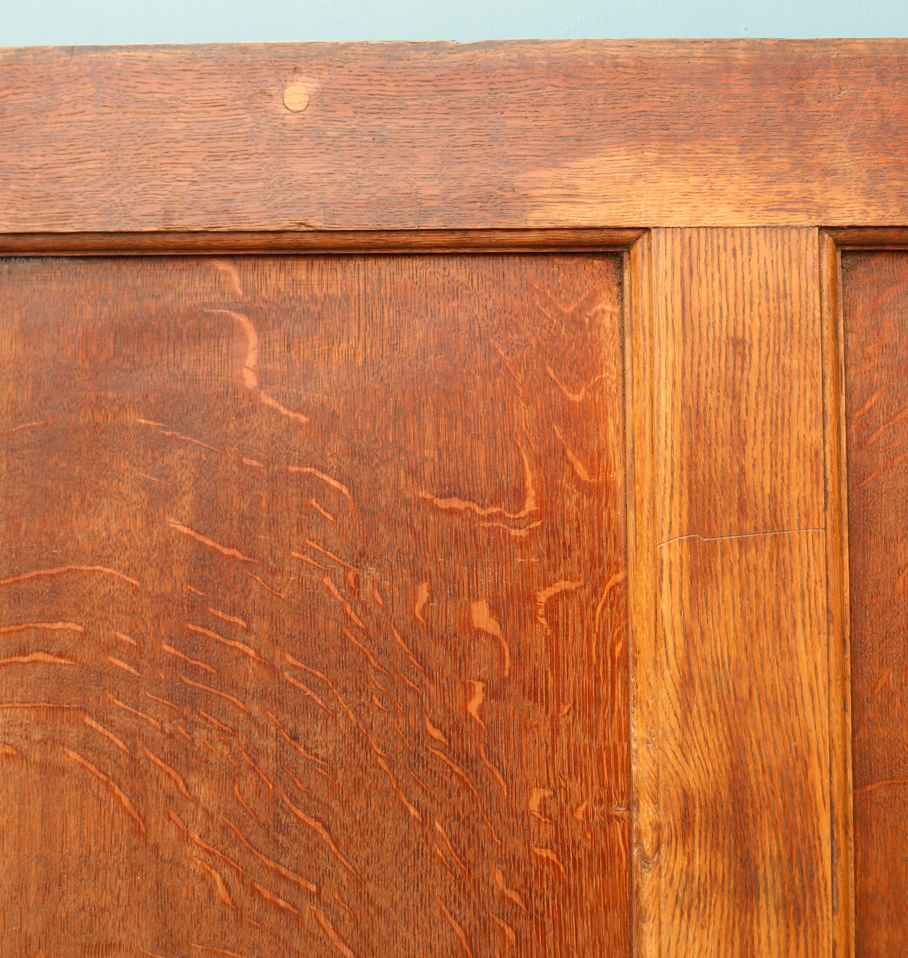 Antique English Oak Wall Panelling 2