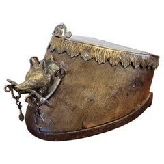 Retro English Officers Horse Hoof Inkstand