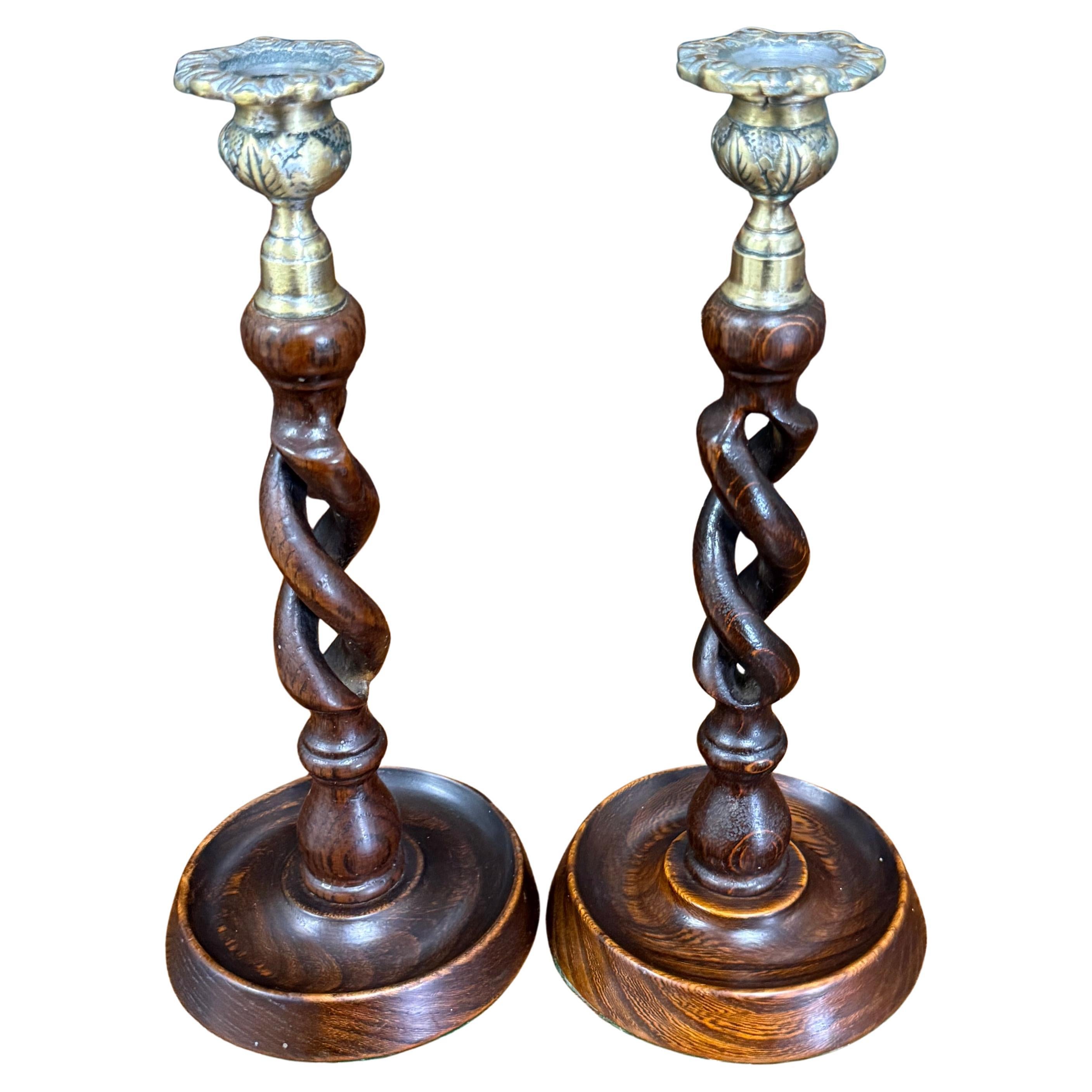 What is an old-fashioned candle holder called?