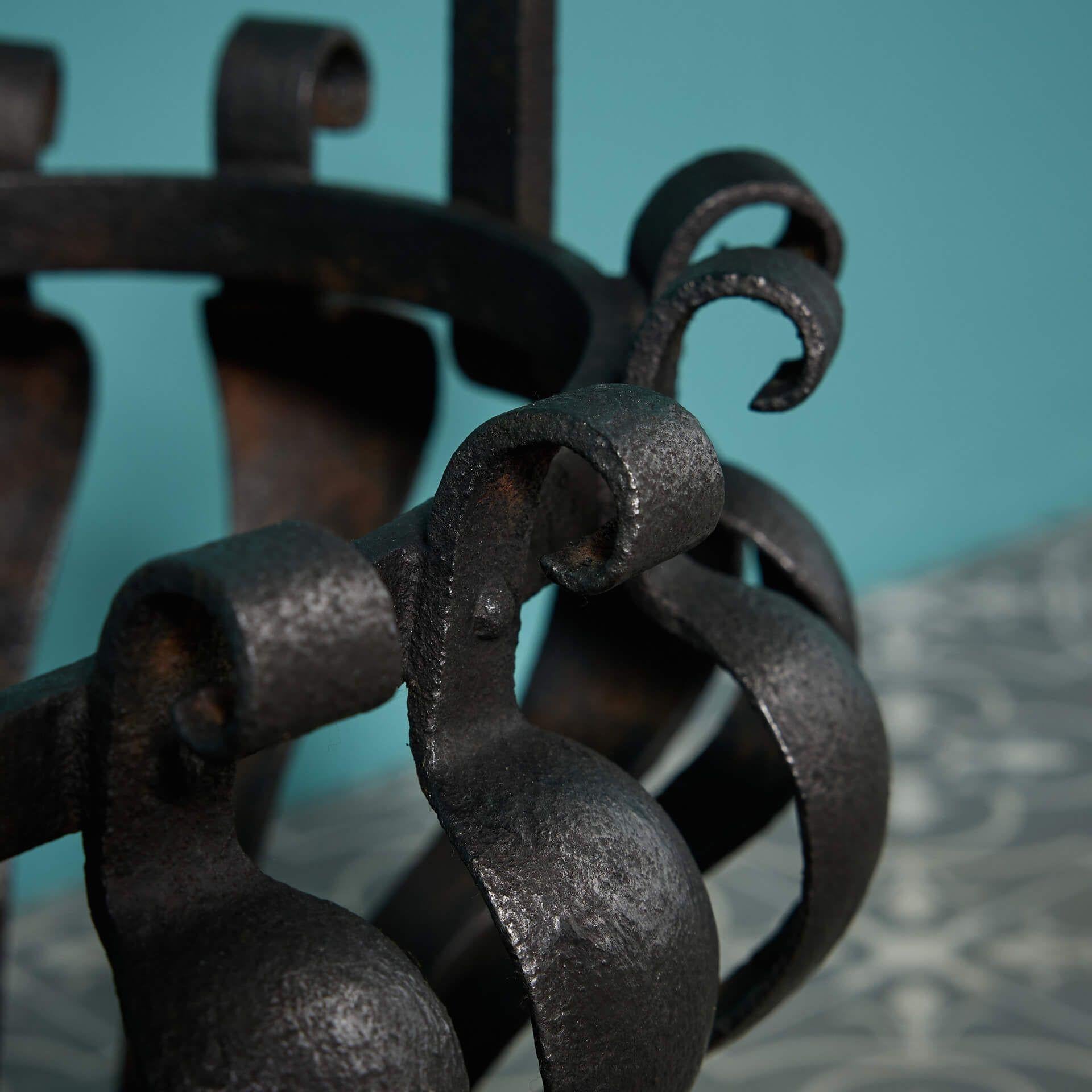 Vittoriano Antico cesto da fuoco inglese ovale a scorrimento in vendita