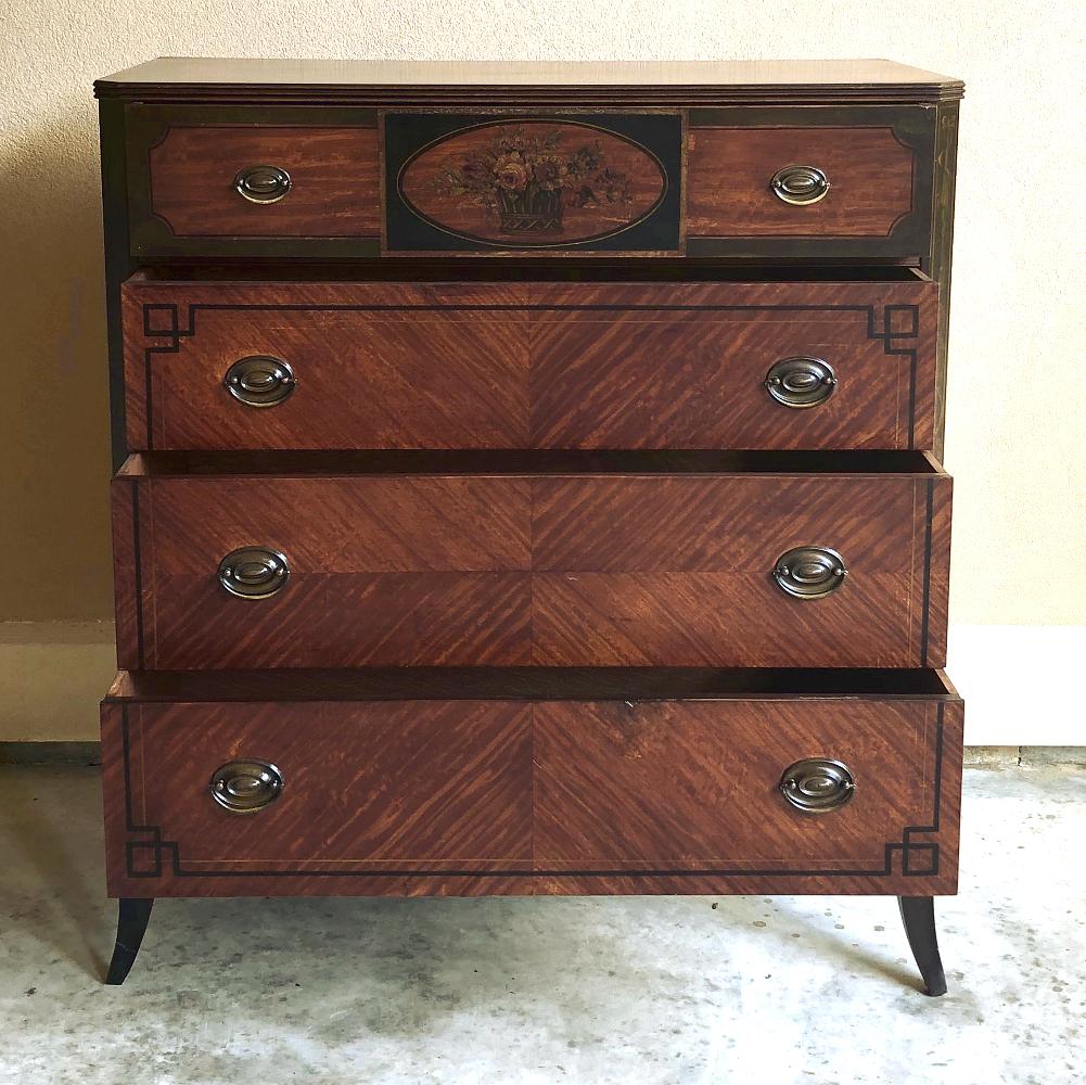 painted chest of drawers antique